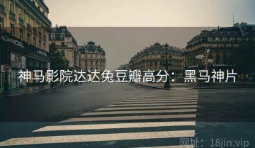 神马影院达达兔豆瓣高分：黑马神片