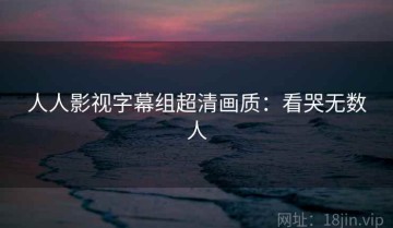 人人影视字幕组超清画质：看哭无数人