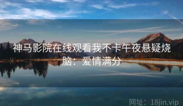 神马影院在线观看我不卡午夜悬疑烧脑：爱情满分
