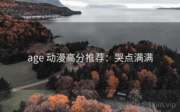 age 动漫高分推荐：哭点满满